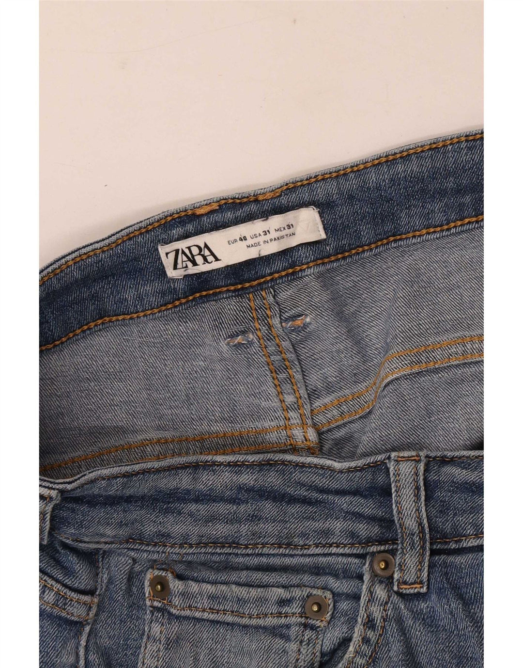 Zara Mens Skinny Jeans EU 40 Medium W31 L30 Blue