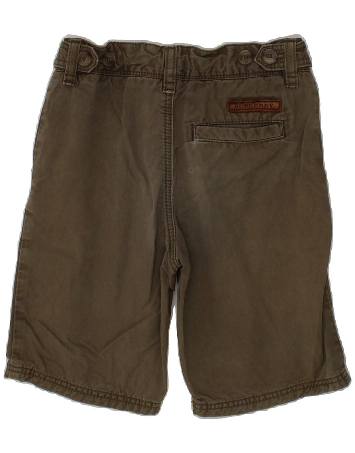 BURBERRY Boys Chino Shorts 5-6 Years W20  Khaki Vintage Burberry and Second-Hand Burberry from Messina Hembry 
