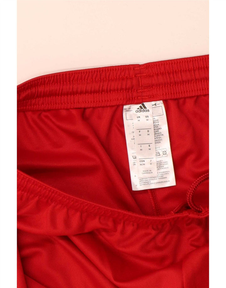 Pantaloncini sportivi Adidas Aeroready da uomo in poliestere rosso medio