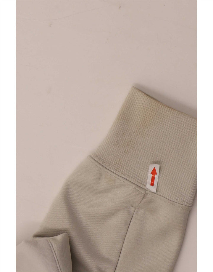 Felpa con grafica Nike da uomo, piccola, in poliestere color block grigio