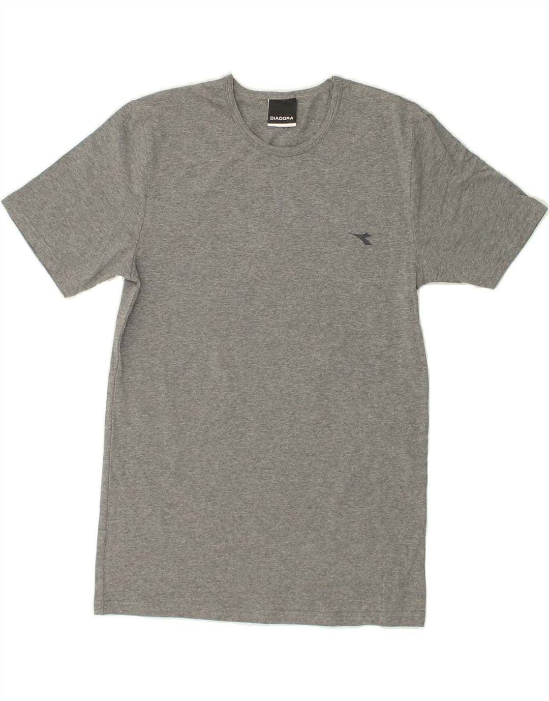 DIADORA Womens T-Shirt Top Medium Grey Cotton Vintage Diadora and Second-Hand Diadora from Messina Hembry 