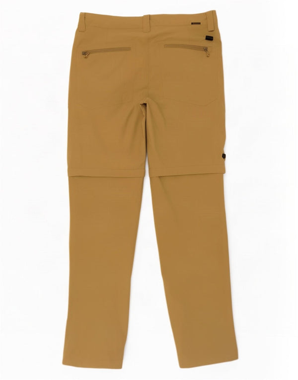 Pantaloni cargo drepti pentru bărbați Patagonia W30 L31, nailon bej