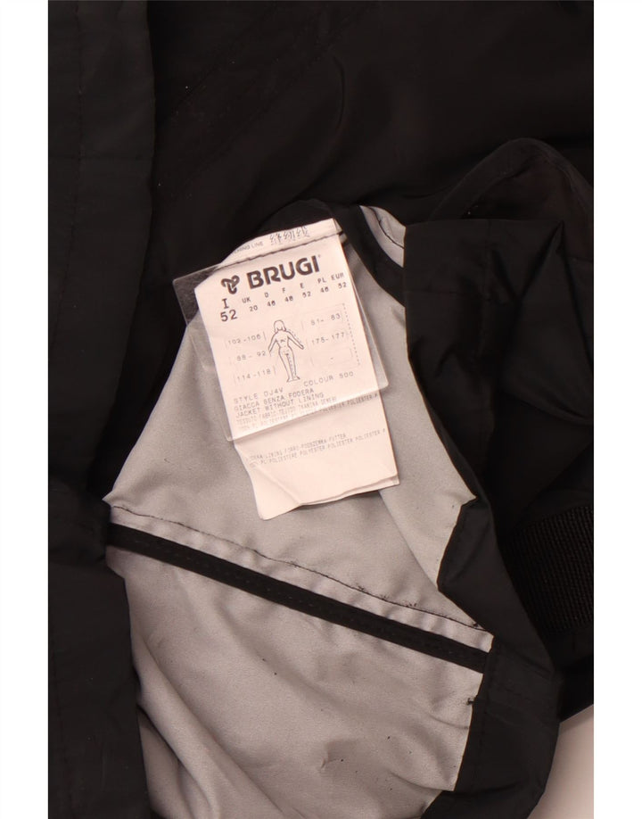 BRUGI Womens Utility Jacket UK 20 2XL Sort Polyester