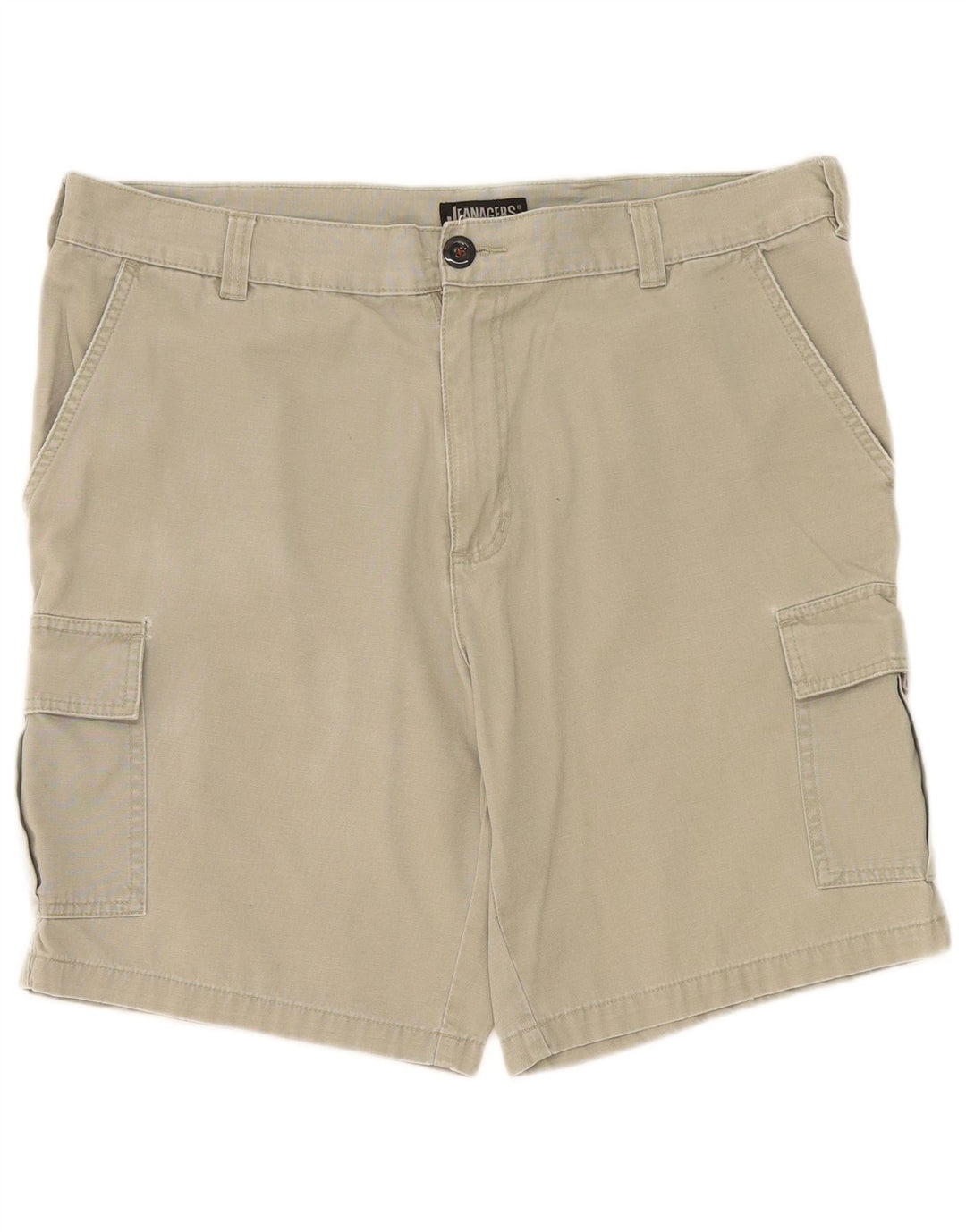Jeanagers Short Cargo Homme W38 XL Kaki Coton