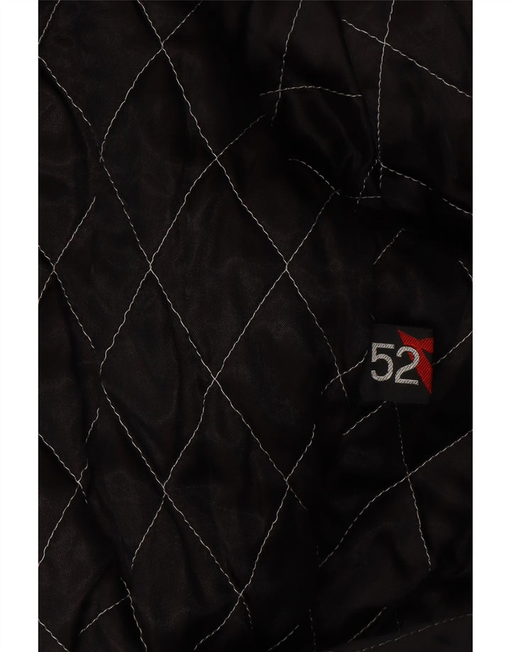 Jachetă de piele pentru bărbați Dainese IT 52, mare, neagră