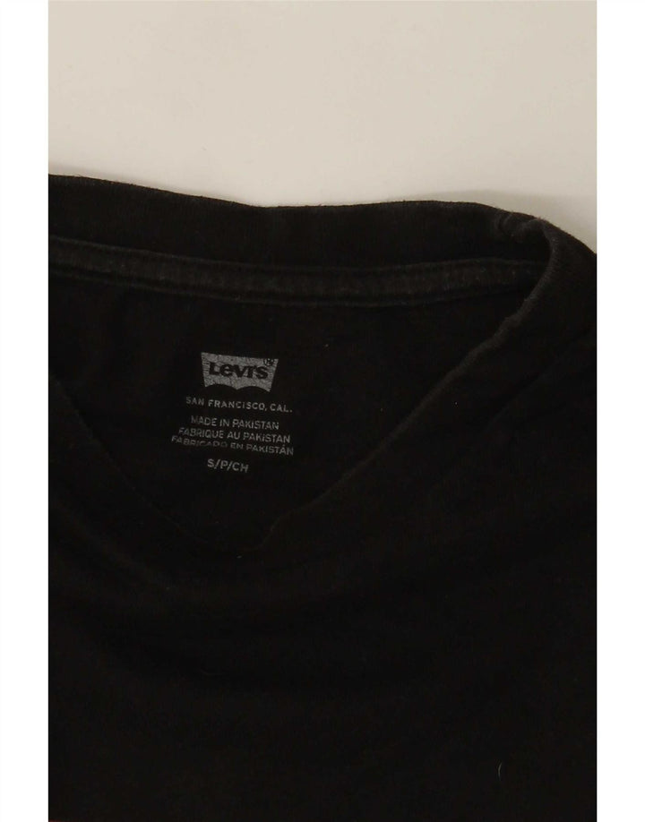 Levi's Mens Graphic T-Shirt Top Small Black