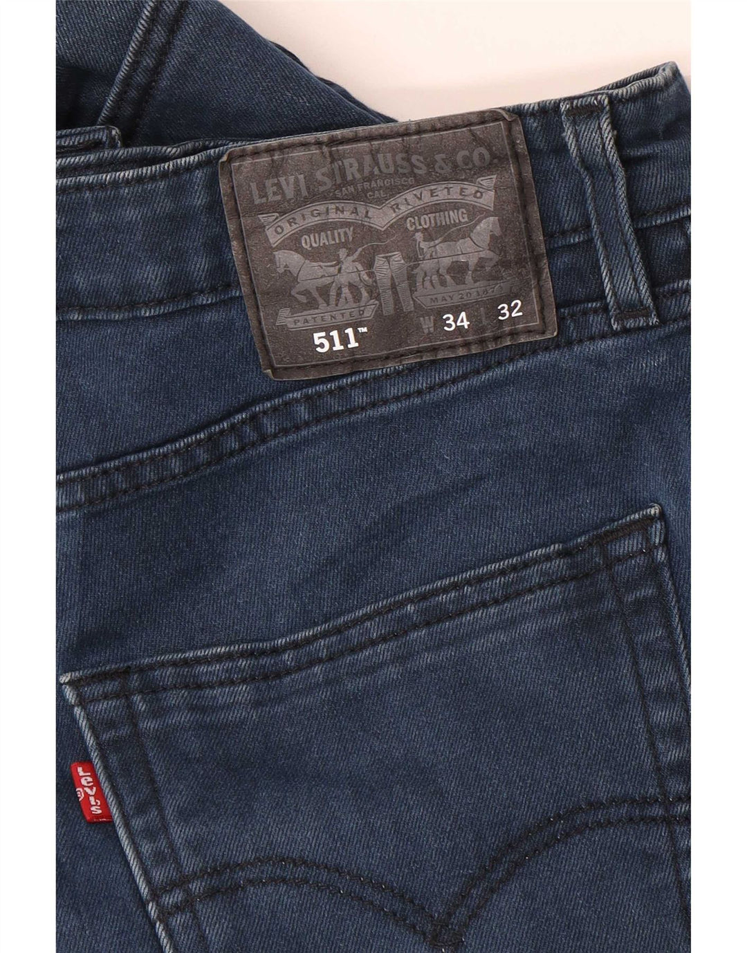 Levi's Mens 511 Slim Jeans W34 L32 Blue