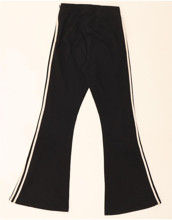 Pantaloni da tuta Adidas da donna Flare UK 6 XS poliestere nero