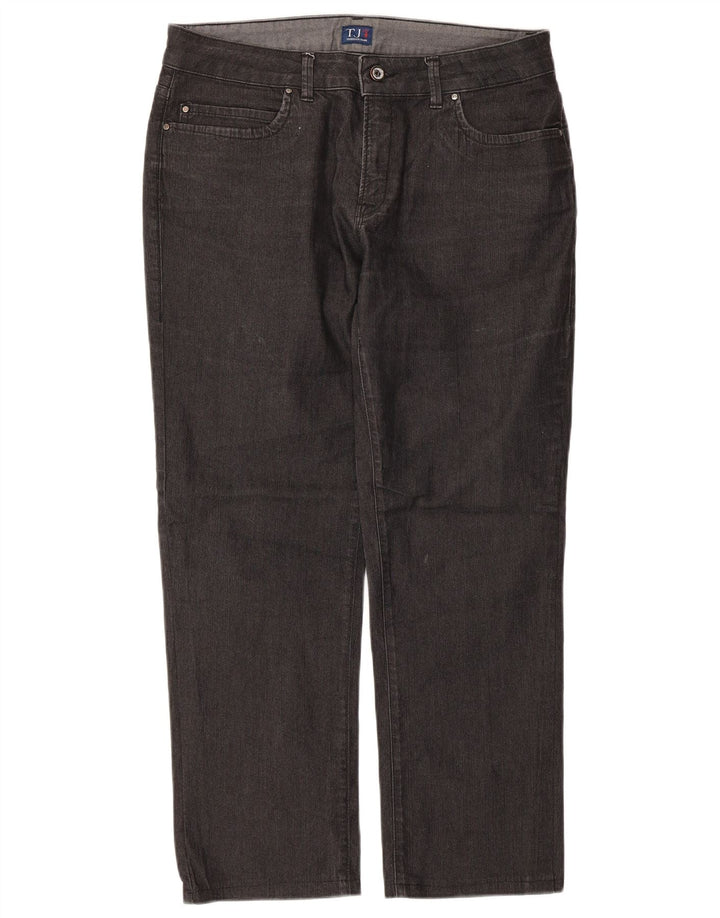Trussardi lige jeans til kvinder W31 L26 sort bomuld