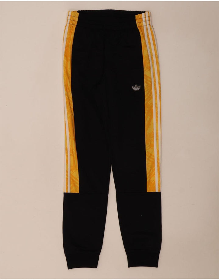 Adidas Herren-Trainingshose, Jogginghose, Größe S, Schwarz, Colourblock-Polyester