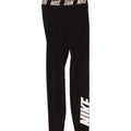 NIKE Womens Graphic Leggings UK 6 XS Black Vintage Nike and Second-Hand Nike from Messina Hembry 