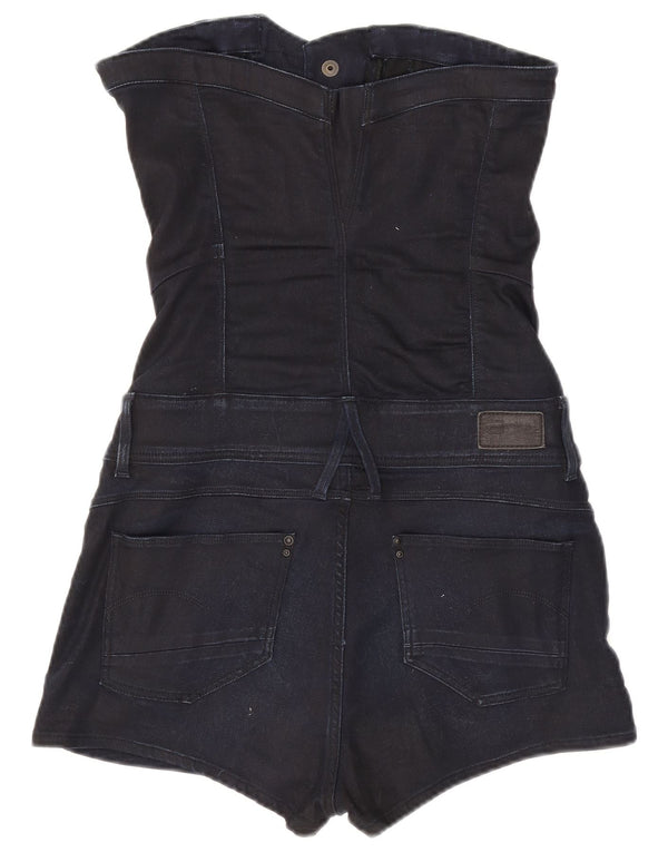 G-Star Γυναικεία στράπλες φόρμα UK 12 Medium Navy Blue Lyocell