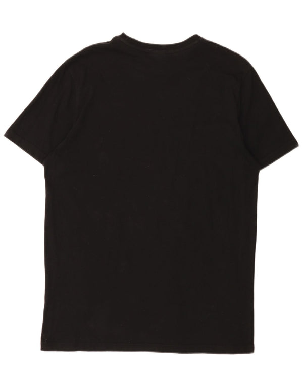 Ellesse Mens Graphic T-Shirt Top Medium Black