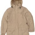 SERGIO TACCHINI Wattierte Damenjacke mit Kapuze IT 42 Medium Beige Polyester