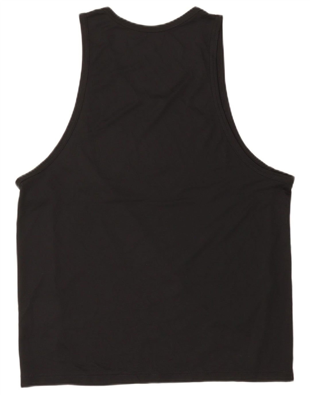 Nike Mens Dri Fit Graphic Vest Top Medium Black Polyester