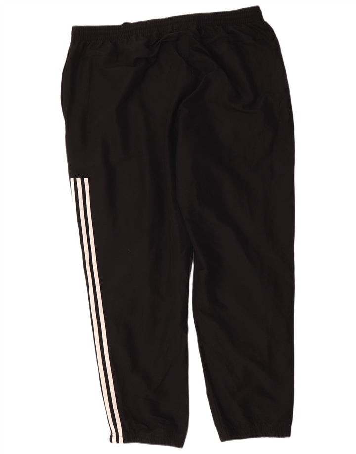 Adidas Træningsdragtsbukser til mænd 2XL Sort Colourblock Polyester