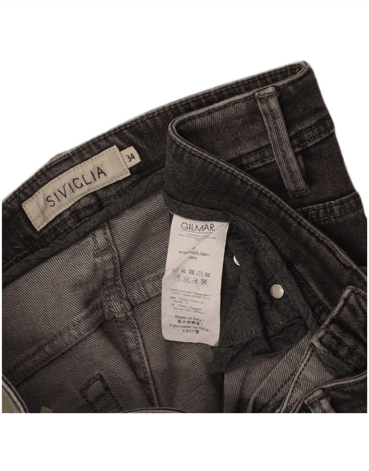SIVIGLIA Mens Jeans Slim W34 L29 Algodão Cinza