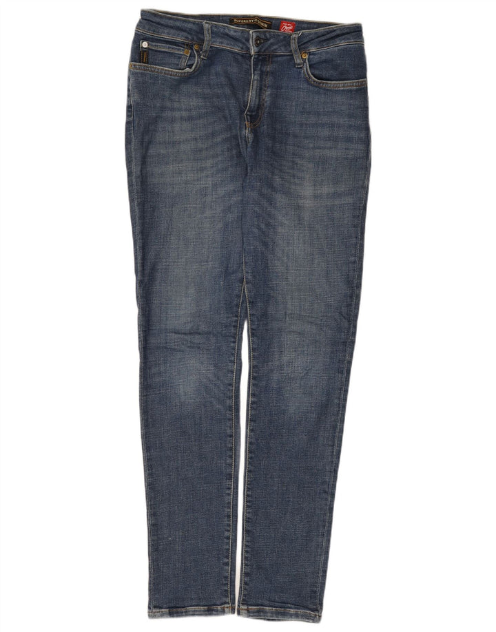Superdry Slim Jeans til mænd W34 L34 blå bomuld
