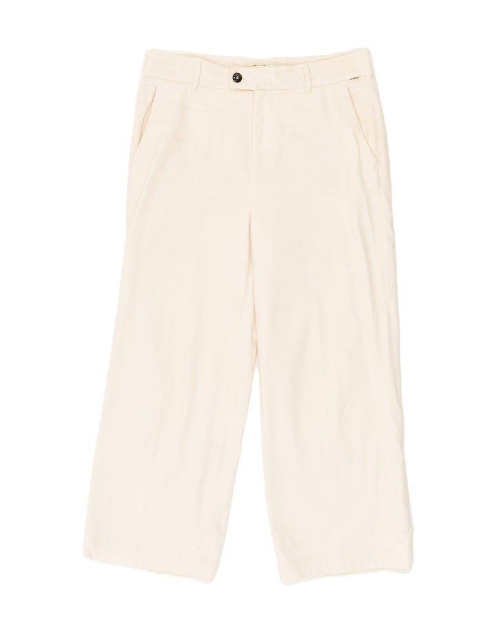 ROY ROGERS Womens Straight Chino Trousers W32 L24 Beige Cotton | Vintage Roy Rogers | Thrift | Second-Hand Roy Rogers | Used Clothing | Messina Hembry 