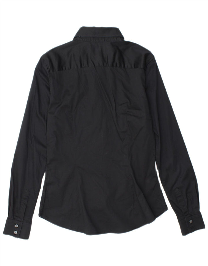 BANANA REPUBLIC Womens Shirt US 2 XS Black