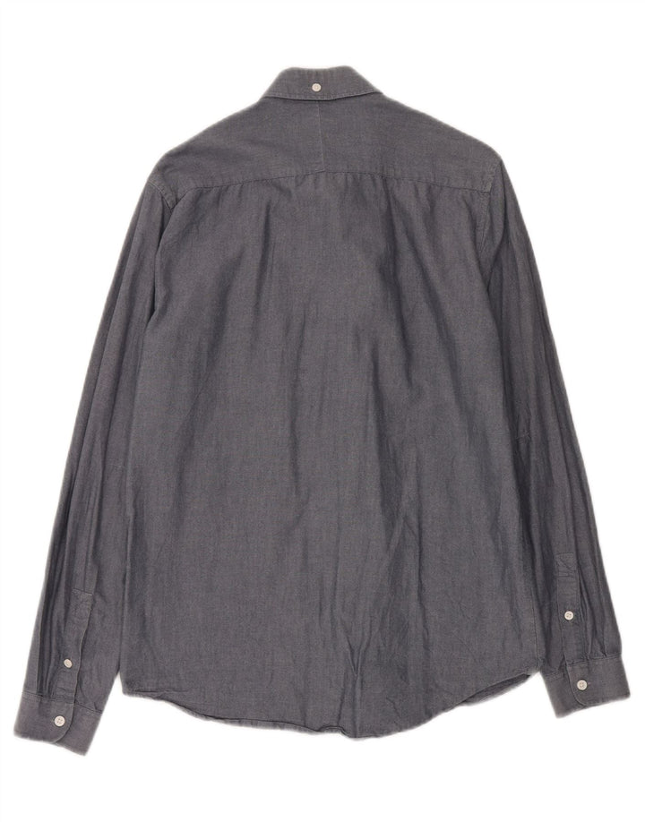 Camicia da uomo Cheap Monday in cotone grigio medio