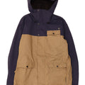 O'Neill Veste coupe-vent à capuche pour homme UK 38 Bleu marine moyen Colourblock
