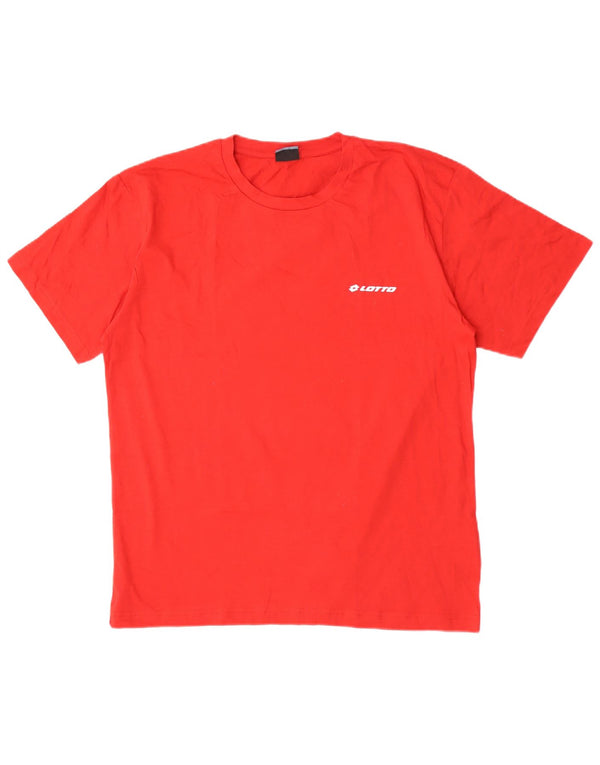 Lotto Ανδρικό T-Shirt Top XL Red Cotton