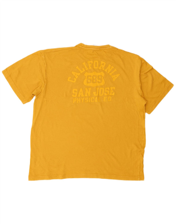 Champion Herren T-Shirt Top Small Gelb