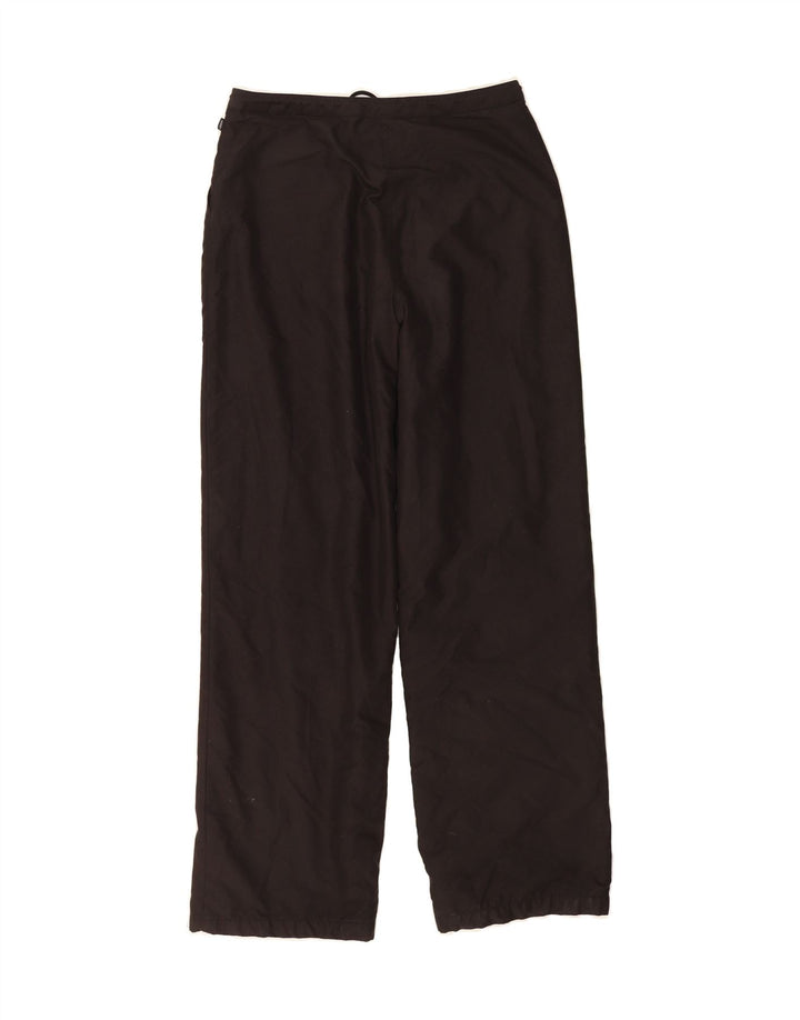 VINTAGE Womens Straight Trousers W28 L32 Black Cotton Vintage Vintage and Second-Hand Vintage from Messina Hembry 