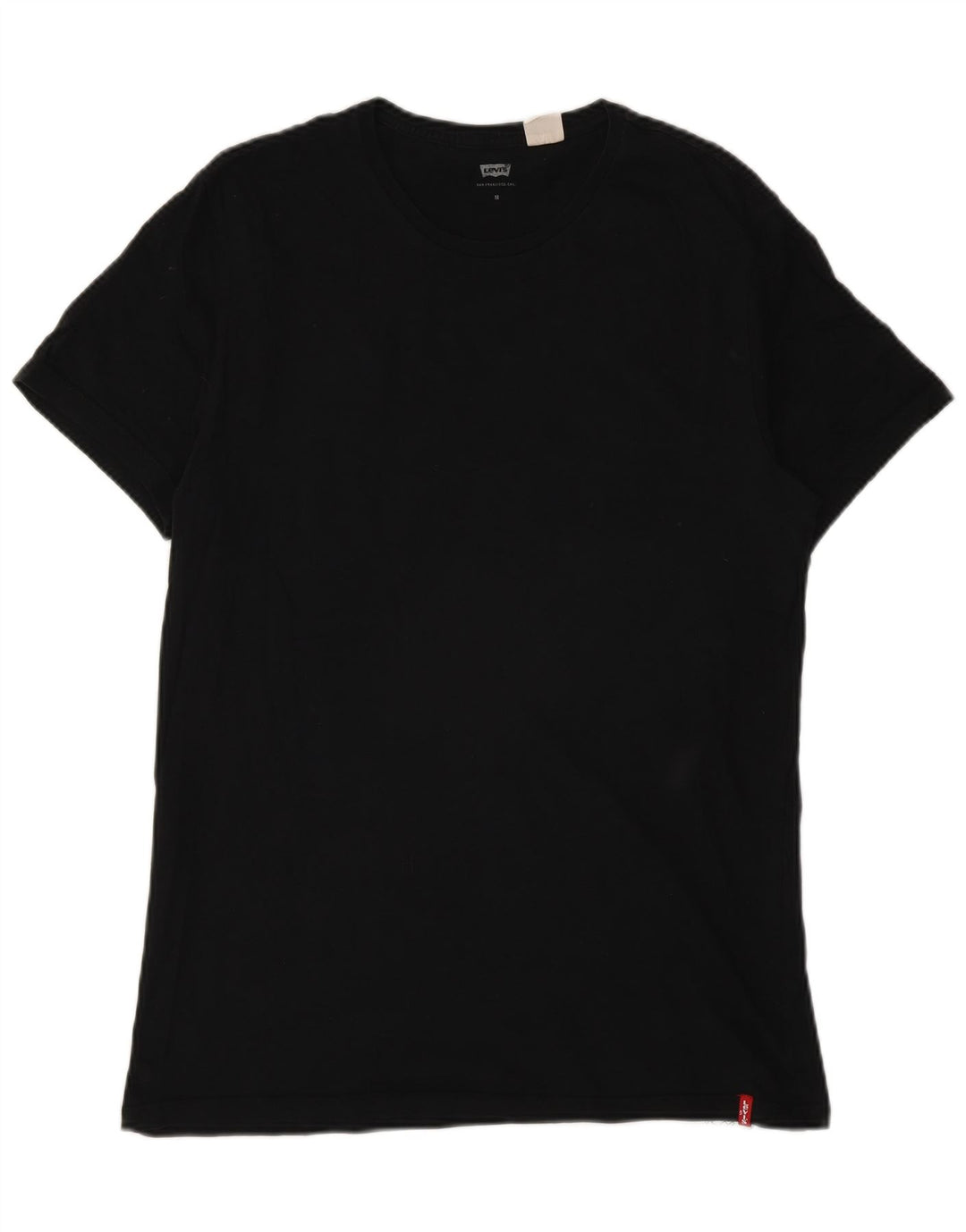 Levi's Dame T-Shirt Top UK 12 Medium Sort