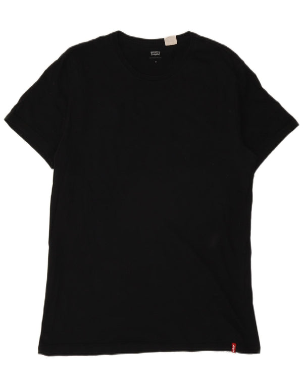 Γυναικείο T-Shirt Levi's Top UK 12 Medium Black
