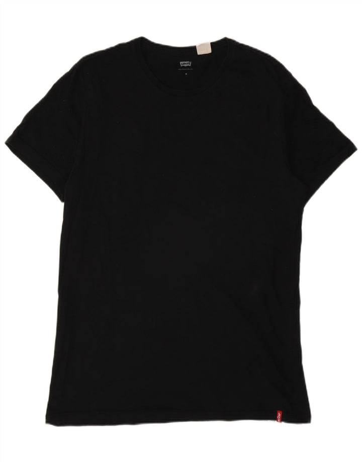 Levi's Dame T-Shirt Top UK 12 Medium Sort