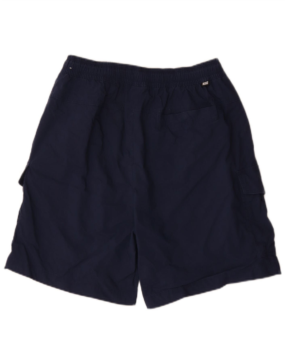 Nike Mens Cargo Shorts Medium W30  Navy Blue Cotton