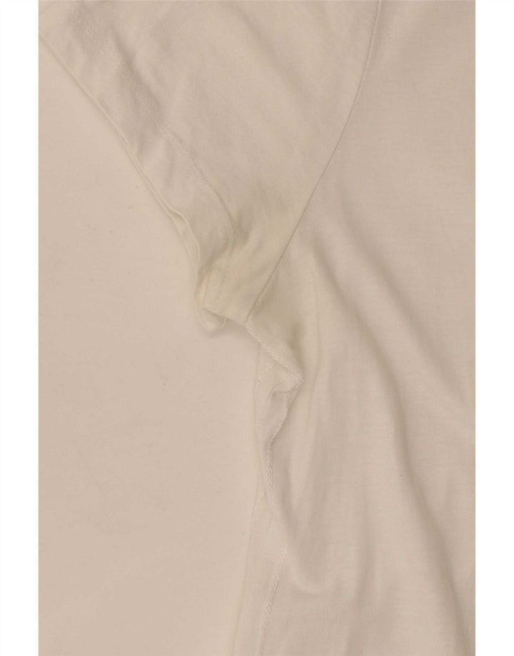 Puma Womens Graphic T-Shirt Top UK 14 Large White