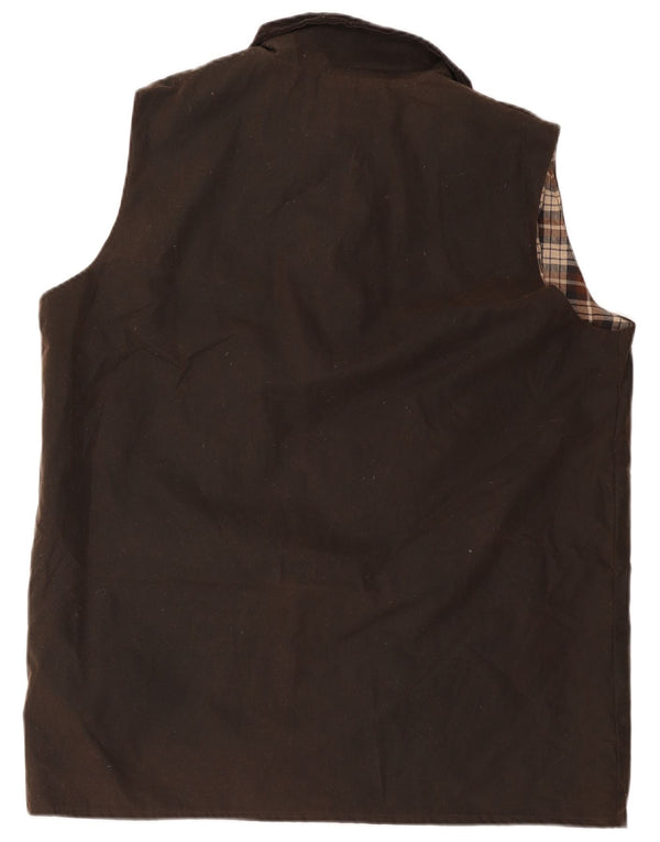 Regatta Herre vokset bomuld Gilet UK 42 XL Brun