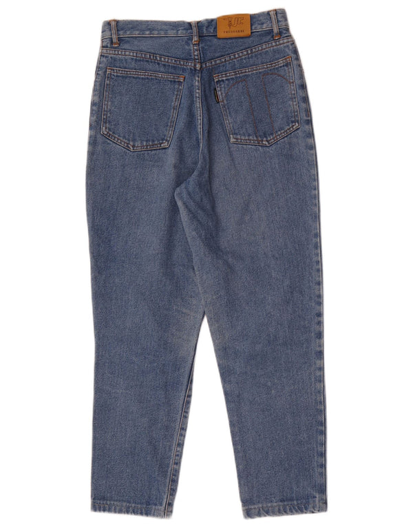 Trussardi Boys Tapered Jeans 9-10 Years W26 L25 Blue Cotton
