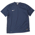 T-shirt Nike da uomo Dri Fit Top XL blu navy in poliestere