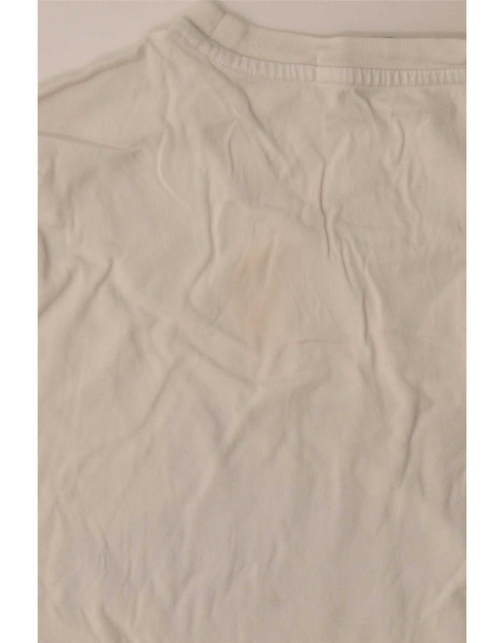Maglietta grafica da uomo Calvin Klein Jeans Top in cotone bianco medio