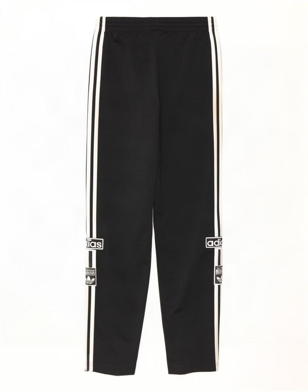 Pantaloni da tuta grafica da uomo Adidas XS poliestere nero