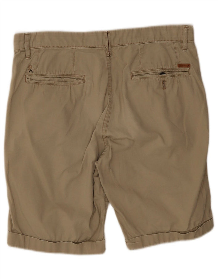 Zara Mens Chino Shorts EU 38 Small W30  Beige