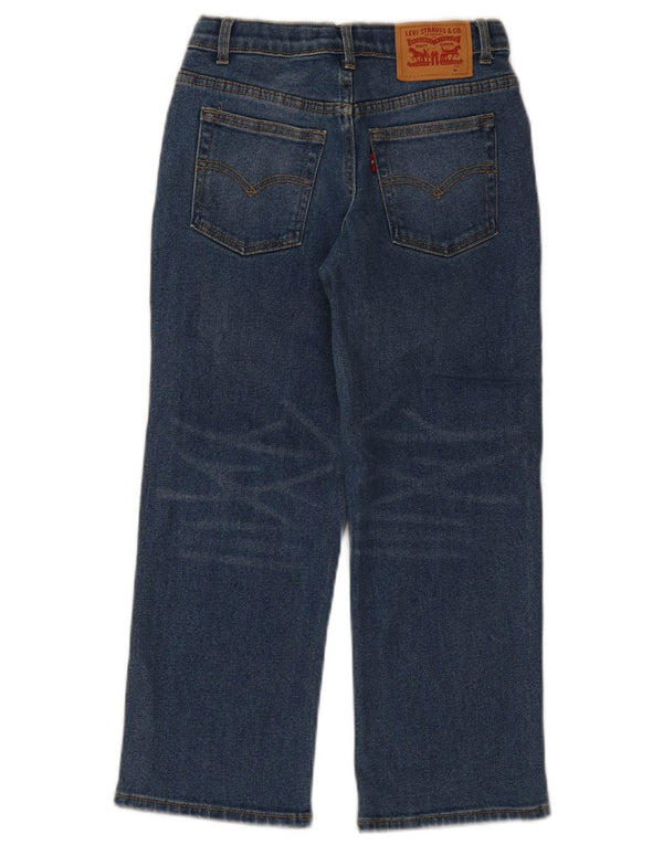 Свободные джинсы Levi's для девочек 7–8 лет W26 L23, синий хлопок