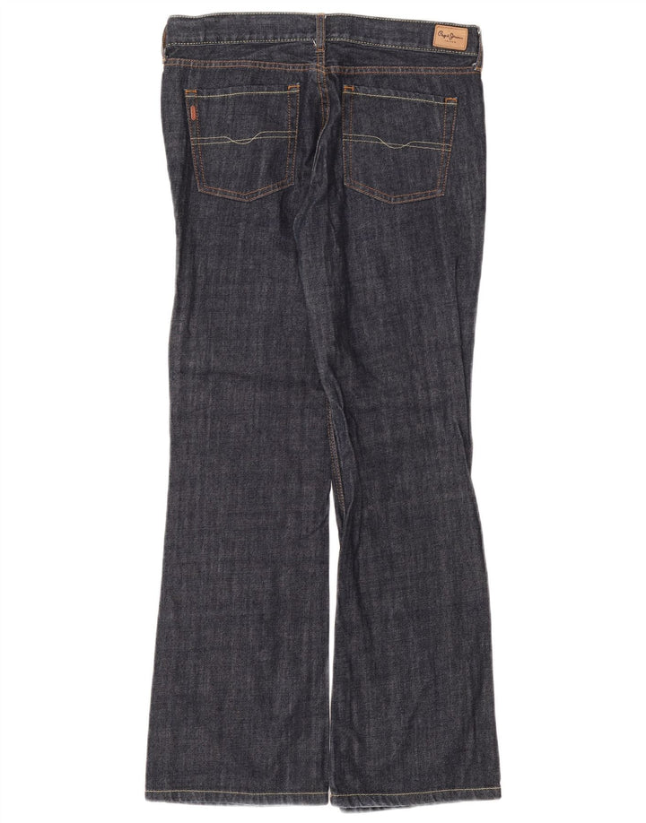 PEPE Jeans Womens Bootcut Jeans W30 L32 Navy Blue Cotton