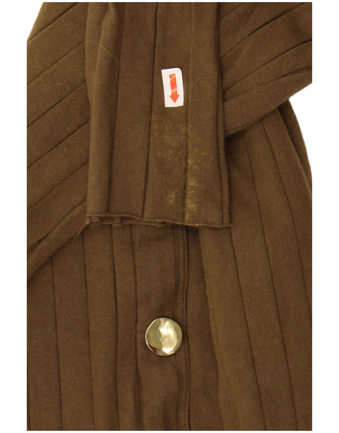 Zara Womens Long Sleeve Maxi Dress UK 12 Medium Khaki