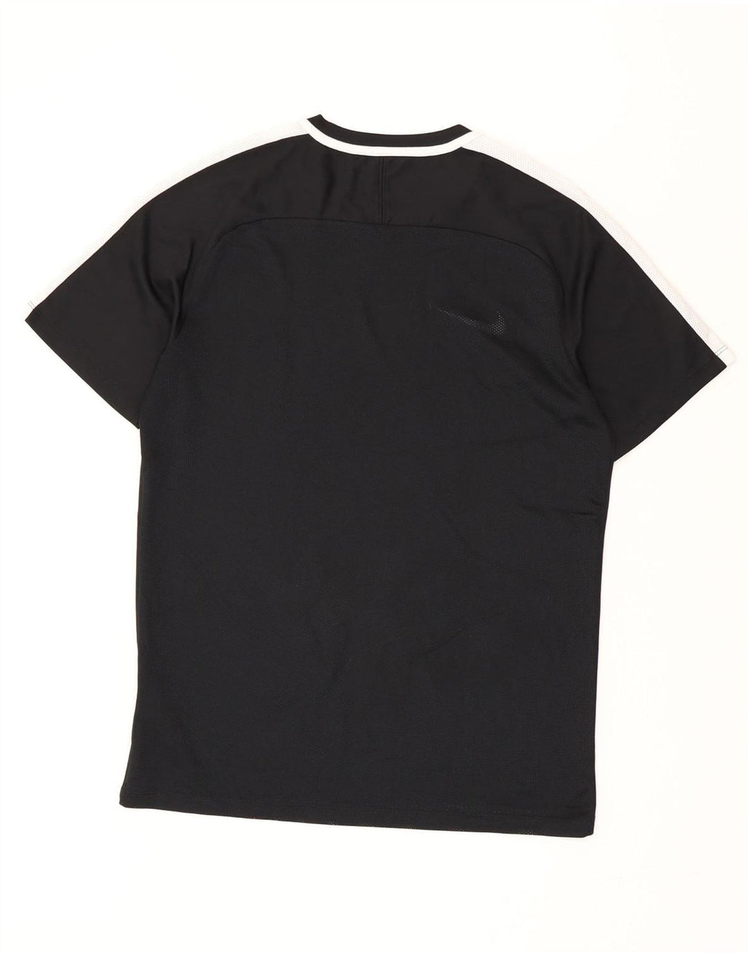 Nike Mens Dri Fit T-Shirt Top Medium Black Polyester