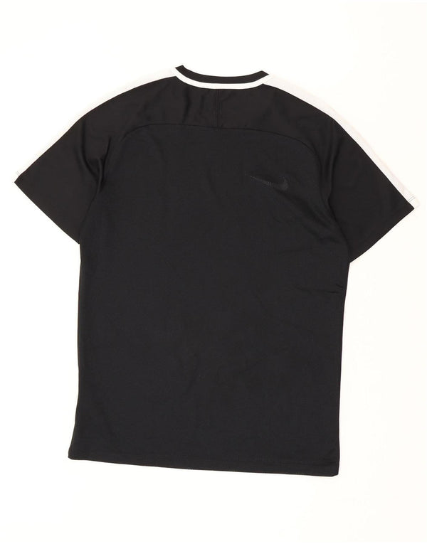 Nike Herre Dri Fit T-Shirt Top Medium Sort Polyester