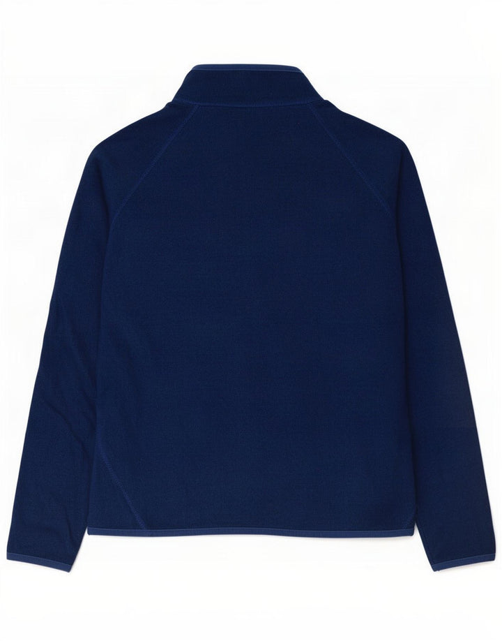 Eddie Bauer træningsdragt topjakke til kvinder UK 14 Medium Blue Polyester