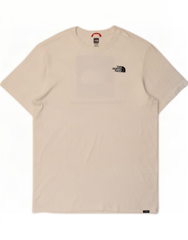 The North Face T-shirt graphique pour homme en coton blanc moyen
