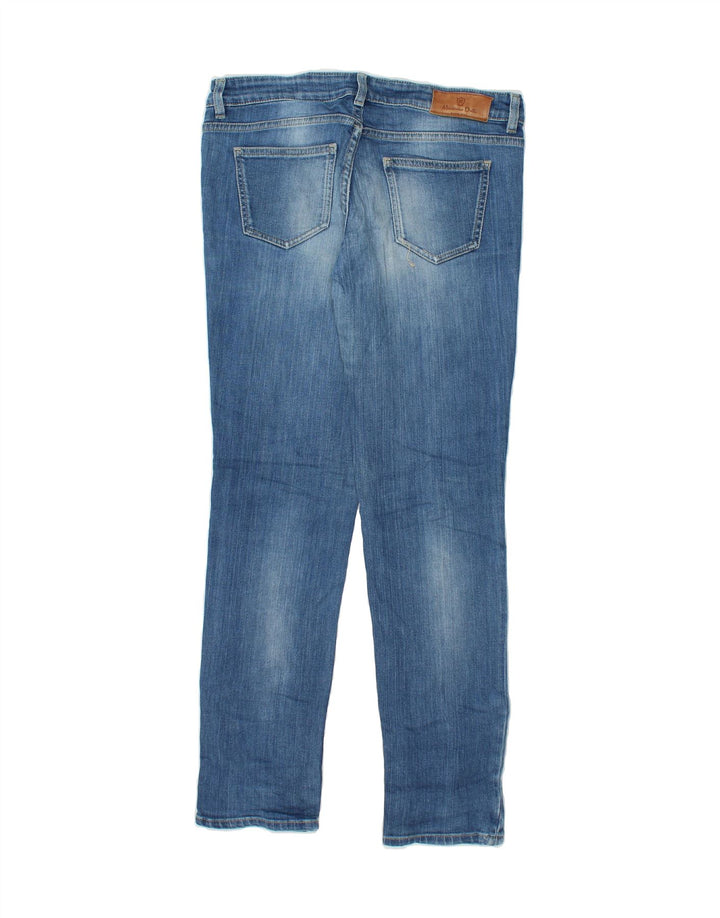MASSIMO DUTTI Womens Slim Jeans EU 40 Medium W32 L30 Blue Vintage Massimo Dutti and Second-Hand Massimo Dutti from Messina Hembry 