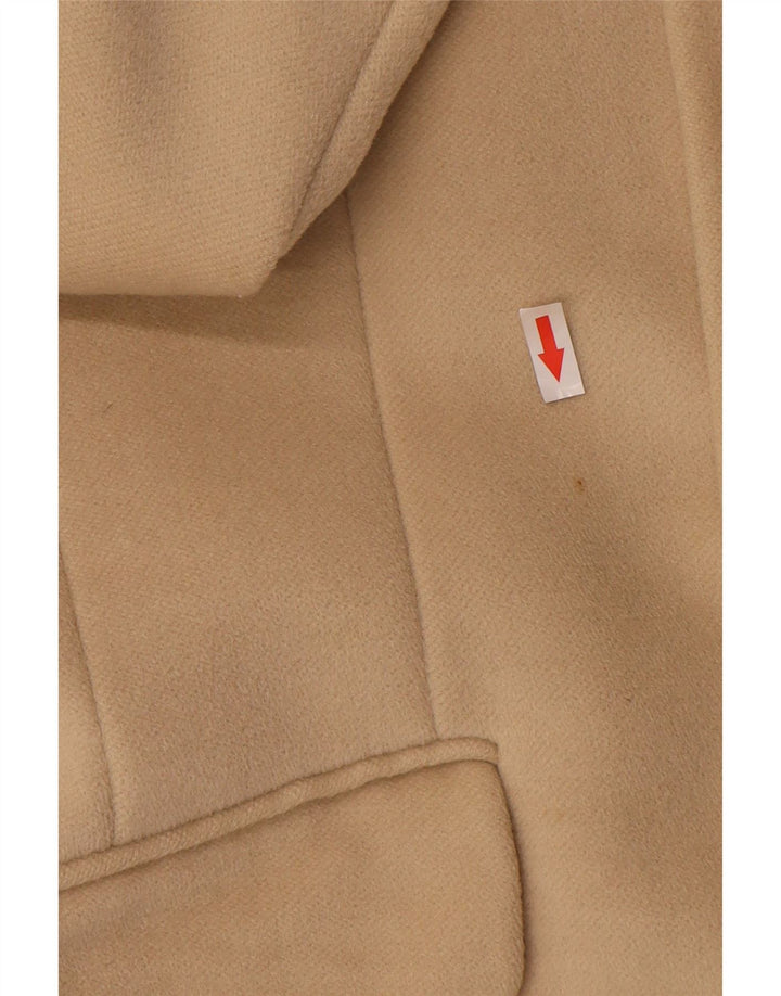 Pal Zileri Herrenmantel IT 46 Small Beige Schurwolle