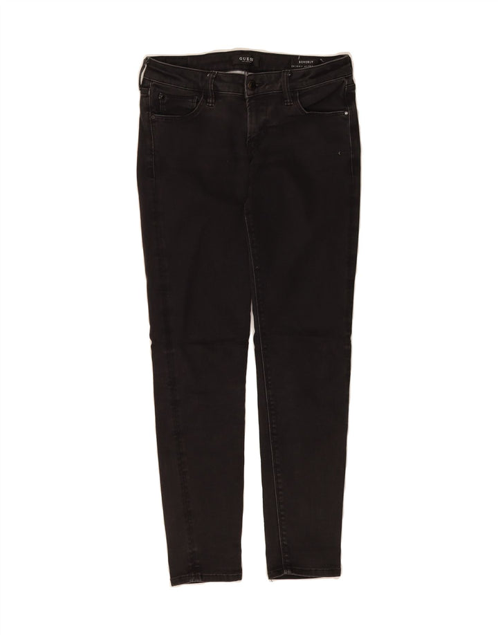 GUESS Womens Beverly Skinny Jeans W27 L28 Black Vintage Guess and Second-Hand Guess from Messina Hembry 